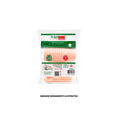 KIT GOURMET - PLASTILANIA - ROSA CANDY - PCT10